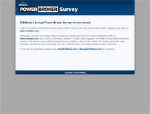 Tablet Screenshot of pbsurvey.rismedia.com